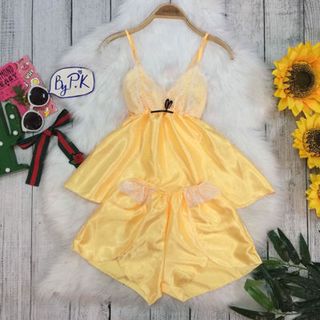 set bộ phi lụa phối ren bao đẹp
