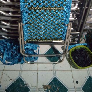 Ghế xếp cafe inox