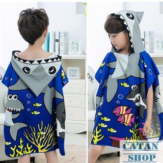 KHĂN CHOÀNG ÁO CHOÀNG TẮM BIỂN ĐI BƠI BÉ TRAI Kutto BB14-ACTB-T