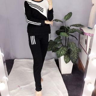 Đồ bộ thể thao nữ 3 sọc SIZE NHỎ - 3 MÀU