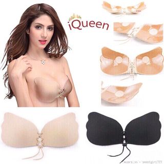 Bra dán ngực cánh tiên dây rút