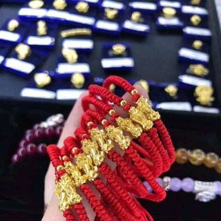 Dây tết tỳ hưu vàng 24