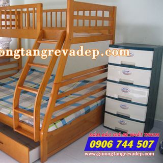 Giường 2 tầng trẻ em giá rẻ tại TPHCM - BB029