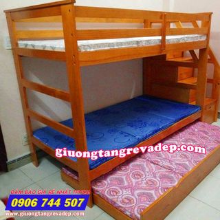 Giường 3 tầng trẻ em giá rẻ nhất TPHCM - BB165