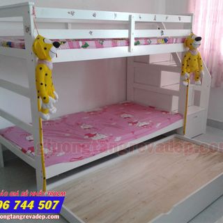 Giường 3 tầng trẻ em giá rẻ nhất TPHCM - BB165