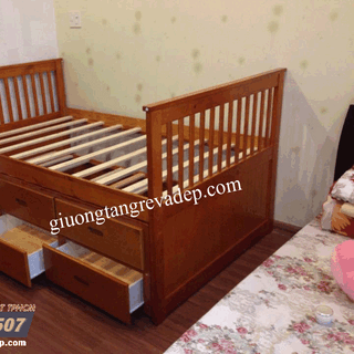 Giường 2 tầng hộp trẻ em giá rẻ nhất TPHCM - BB092