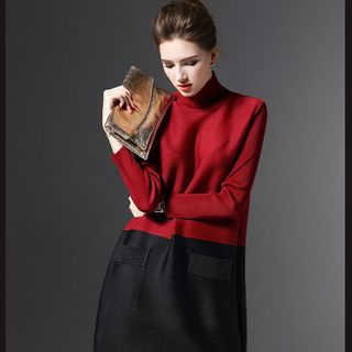 ĐẦM THUN GÂN NHÚNG CỔ TRỤ 160021