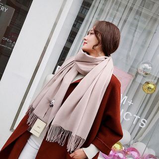 S1001 - KHĂN CHOÀNG DẠ CASHMERE TRƠN - Loại 380g -