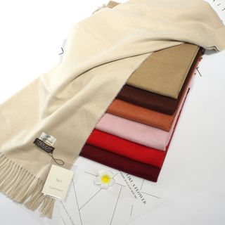S1001 - KHĂN CHOÀNG DẠ CASHMERE TRƠN - Loại 380g -