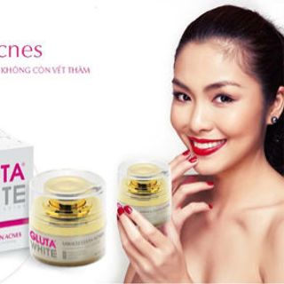 Gluta White - MIRACLE CLEAN ANCES - kem sạch mụn không còn vết thâm