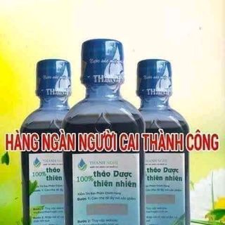 NƯỚC SÚC MIỆNG CAI THUỐC LÁ THANH NGHỊ