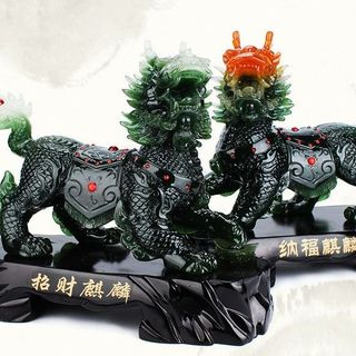 kỳ lân đá xanh