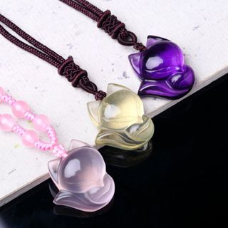 Dây Chuyền Hồ Ly Tím