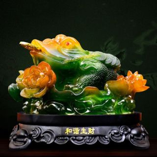 Thiềm thừ ngũ sắc đế gỗ lớn