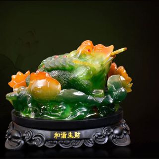 Thiềm thừ ngũ sắc đế gỗ lớn