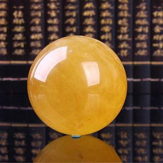 Quả cầu phong thủy- đá Hoàng Long