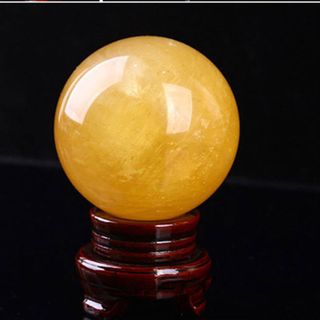 Quả cầu phong thủy- đá Hoàng Long