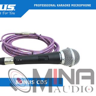 Micro karaoke có dây Bonus Audio CD5