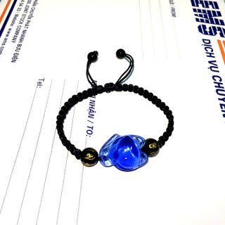 Vòng Tay Dây Vải Hồ Ly Xanh Biển