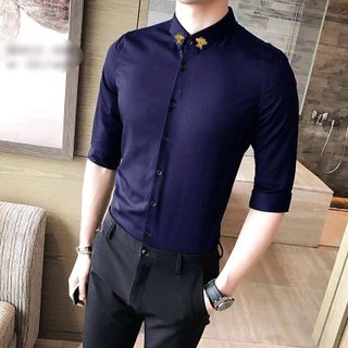 Sơ mi may cổ