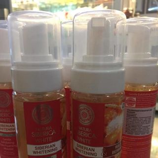 Sữa rửa mặt trắng da NATURAL SIBERICA WHITE