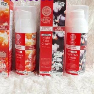 Sữa rửa mặt trắng da NATURAL SIBERICA WHITE