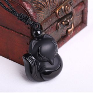 Dây Chuyền Hồ Ly Đen