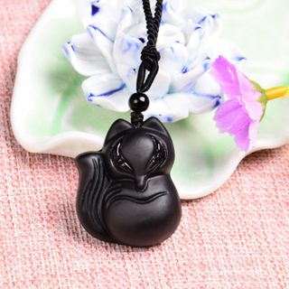 Dây Chuyền Hồ Ly Đen
