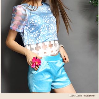 SET ÁO KIỂU QUẦN SHORT 160195