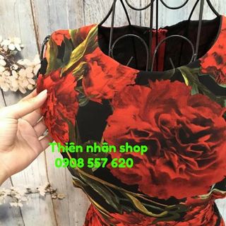 đầm hoa phối lưới