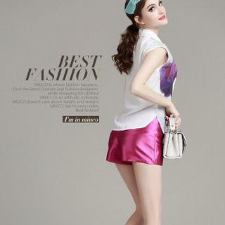 SET ÁO HỌA TIẾT QUẦN SHORT 160326