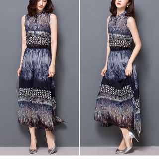 ĐẦM MAXI VOAN HỌA TIẾT 160265