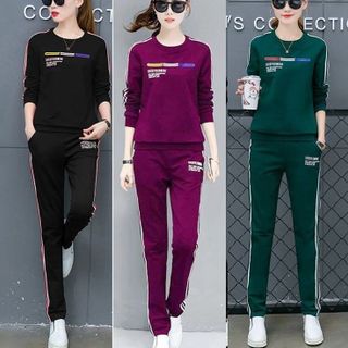 Set Bộ Thể Thao Three Light Xanh Rêu