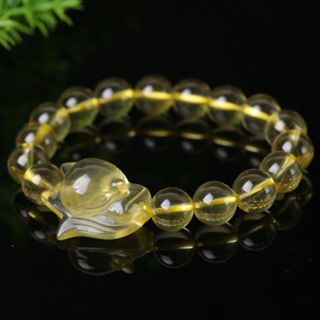 Vòng Tay Thạch Anh Hồ Ly Vàng