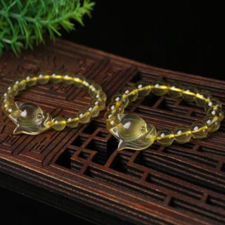 Vòng Tay Thạch Anh Hồ Ly Vàng
