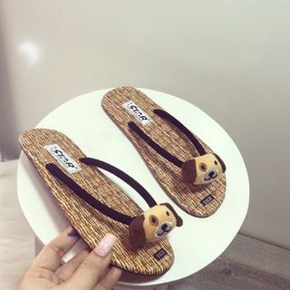 dép kẹp gấu cute