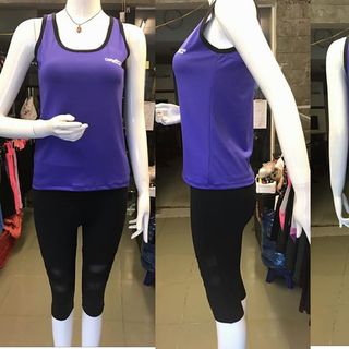 BỘ TẬP GYM ÁO B A LỖ QUẦN LỮNG