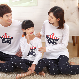 sỉ áo gia đình tay dài