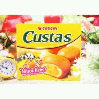Bánh Custas Kem Trứng Orion hộp 12 cái