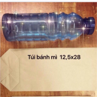 500 túi giấy đựng bánh mỳ kích thước 12 cm rộng x 28 cm dài