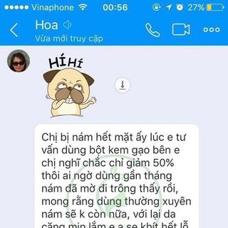 kem gạo tinh nghệ mật ong ngọc anh