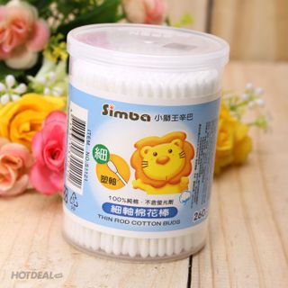 TĂM BÔNG CHO BÉ SIMBA- HỘP 260 CÂY