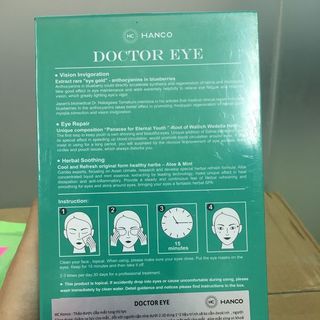 Thảo được đắp mắt tăng thị lực HC-HANCO