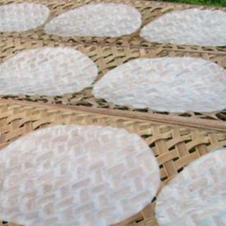 Bánh tráng dừa nướng Bến Tre