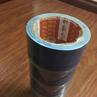 Băng dính vải màu bản to loại dày