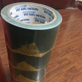 Băng dính vải màu bản to loại dày