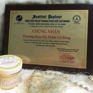 kem tan mỡ cô bông