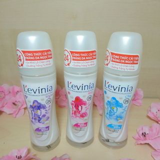 Lăn khử mùi trắng da ngọc trai Levinia 65g
