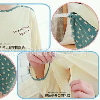 Bộ đồ bầu kết hợp cho con bú