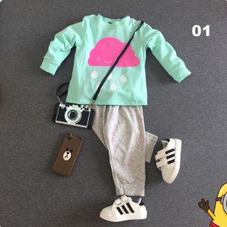 Bộ Quần Áo Thu Đông Trẻ Em